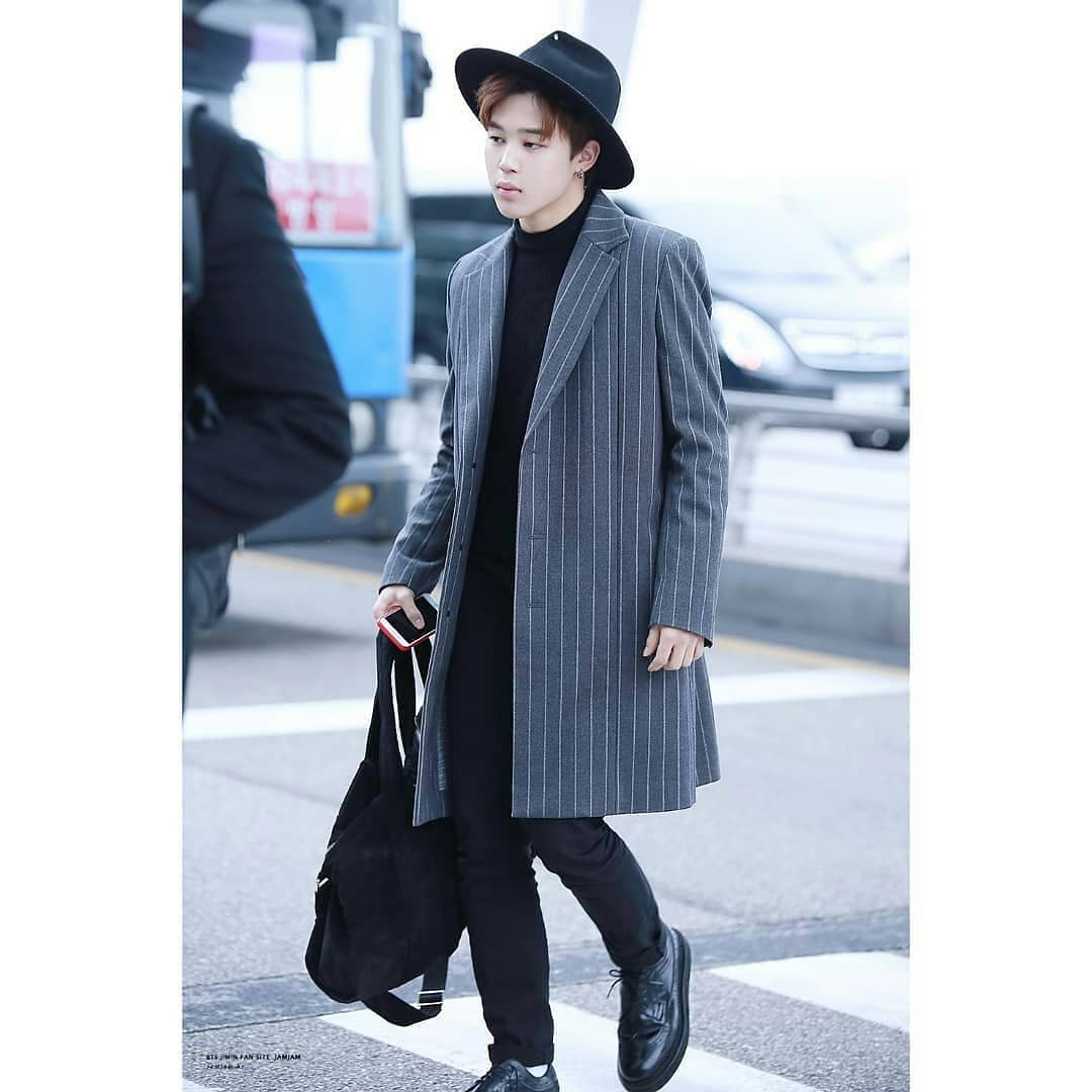 BTS Jimin Airport Fashion